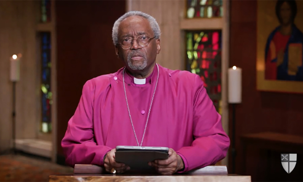 Presiding Bishop Michael Curry’s Pentecost sermon live streamed at Washington National Cathedral “Pentecost in a Pandemic”